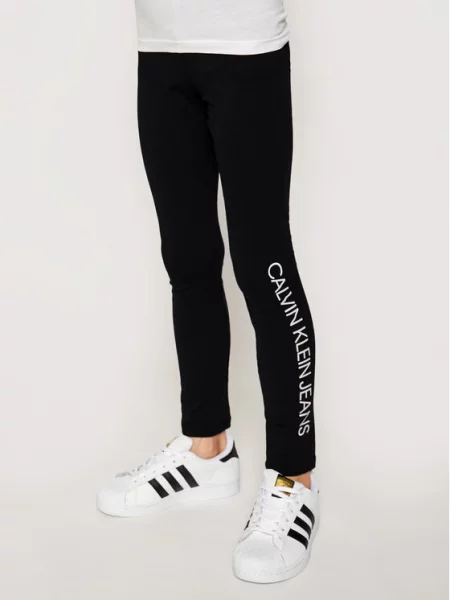 Calvin Klein Jeans Tamprės Logo juoda