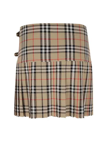 Spódnica Burberry elegancka beżowa