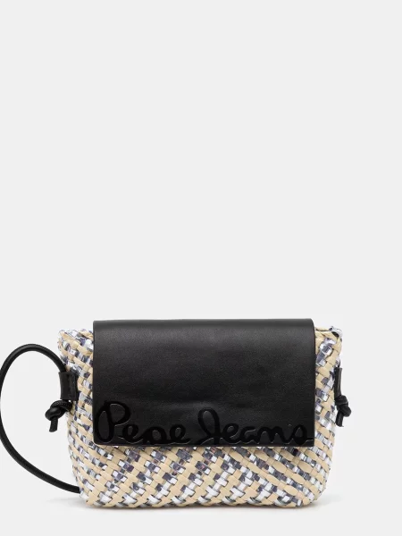 Pepe Jeans torebka BARKER GLOW srebrny