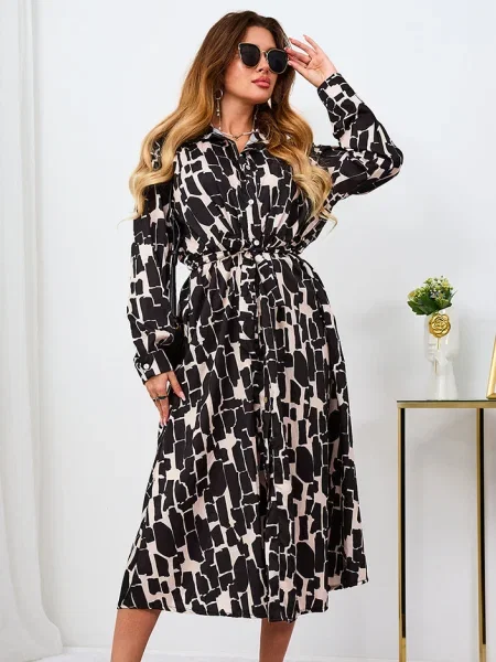 Rochie maxi Resti de costum negru