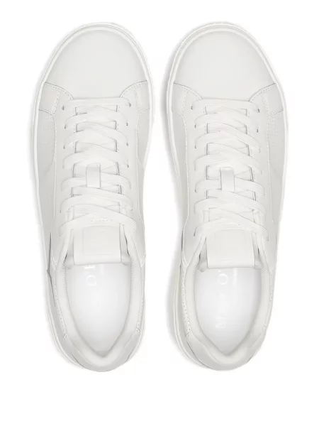 Sneakerși Marc O'polo din piele alb