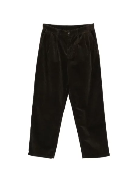 Παντελόνι Carhartt Wip κοτλέ καφέ