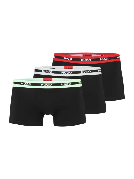 Hugo Bodywear 3 db-os boxeralsó szett fekete
