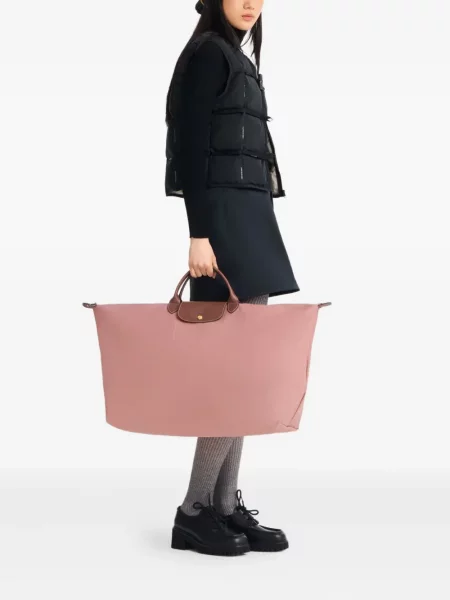 Geantă Longchamp roz