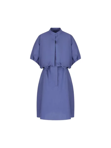 Sukienka Emporio Armani fioletowa