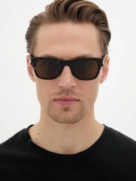 Saint Laurent wayfarer napszemüveg férfi barna