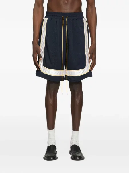 Pantaloni scurți Rhude plasă albastru