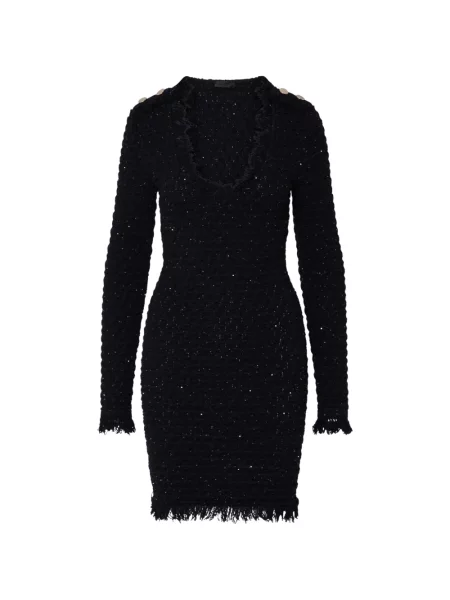 Scurt rochie Liu Jo tricotate negru