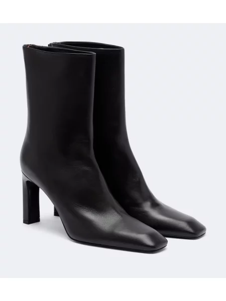 Cizme scurte Toteme din piele negru