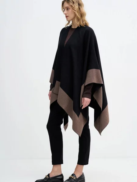 Светр із додаванням вовни Sisley легкий коричневий