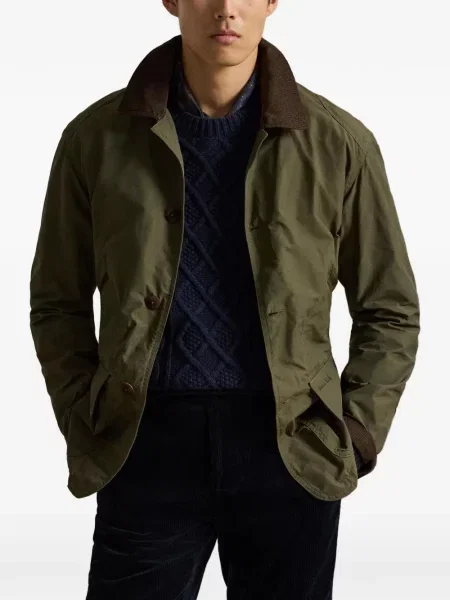 Șosete Polo Ralph Lauren cu broderie în carouri de flanelă verde