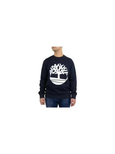 Mikina Timberland s autogramom modrá