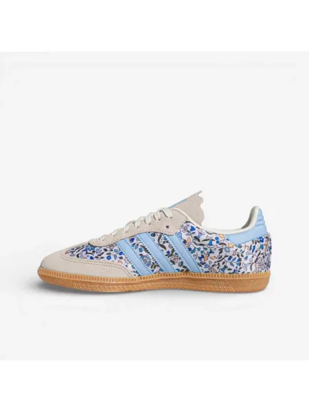 Kvetinové tenisky Adidas Samba modrá