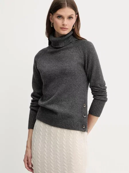 Lekki golf golf Silvian Heach wełniany szary