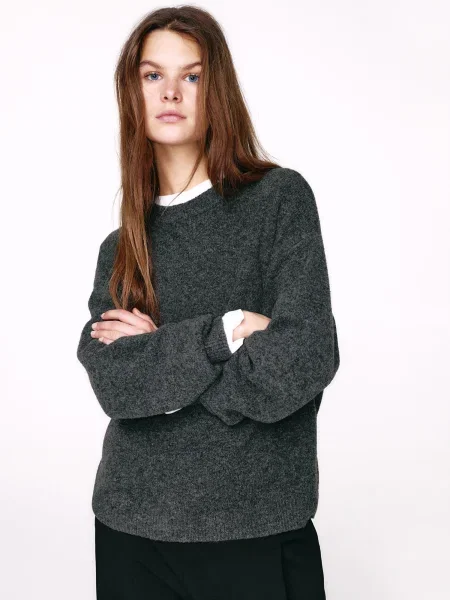 Pull&Bear Pulover amestecat gri