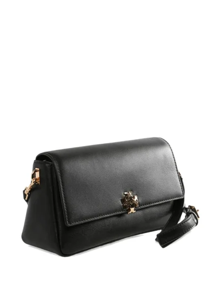 Geantă Tory Burch mini cu autograf negru