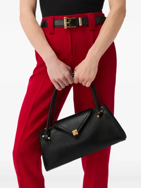 Geantă Versace din piele negru