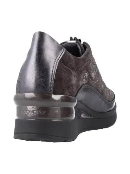 Pantofi Stonefly din velur gri