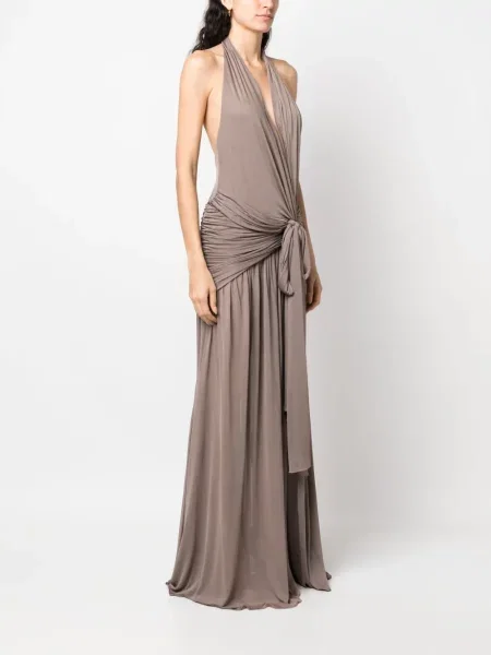Φόρεμα Blumarine λαιμό καπίστρι ανοιχτή πλάτη