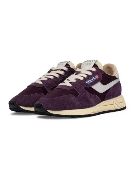 Sneakersy Autry skórzane fioletowe