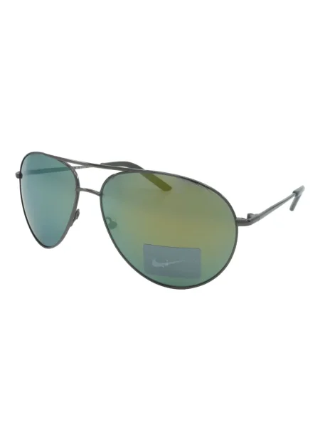 Ochelari de soare Nike cu cordon din jerseu cu imprimeu abstract gri