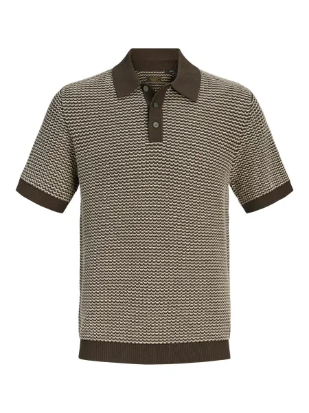 JACK & JONES Pulover JPRBLUKINGSLEY deschis / închis maro