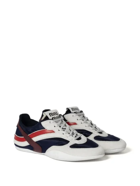Sneakerși Miu Miu albastru