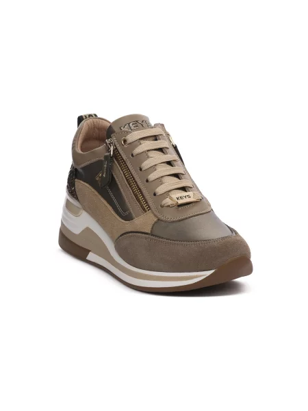 Pantofi Keys alb