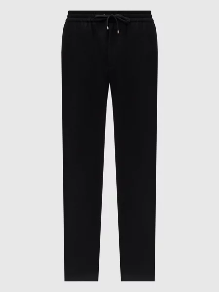 Штани з вовни Agnona чорні