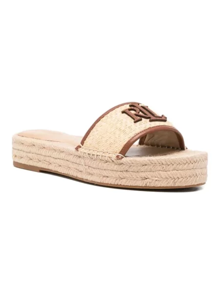 Espadryle LAUREN RALPH LAUREN beżowe