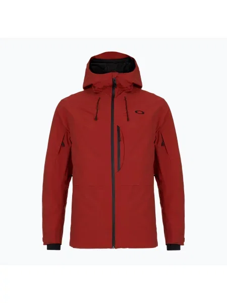 Утепленная горнолыжная куртка Oakley красная