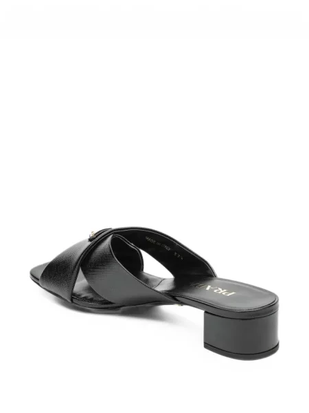 Sandale Prada din piele negru