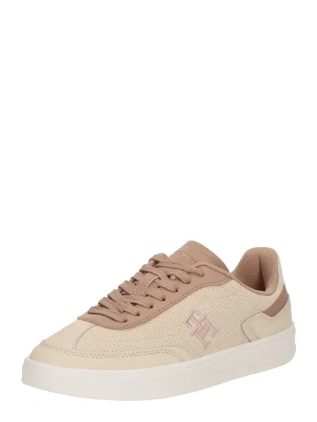 Sneakerși Tommy Hilfiger bej