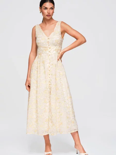 Ombre Rochie bej