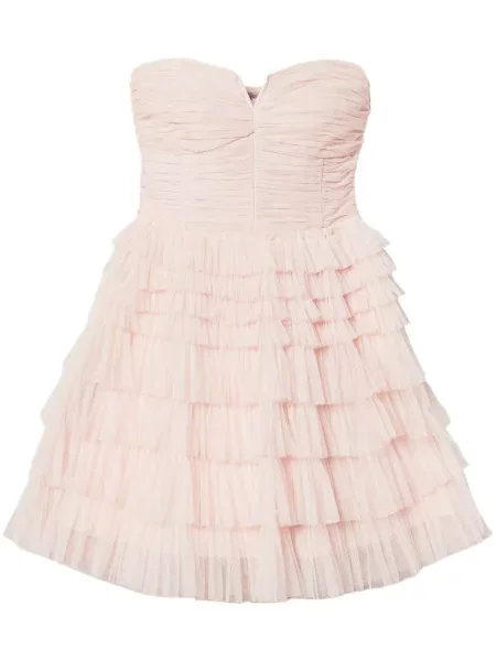 Rochie Twinset de costum roz