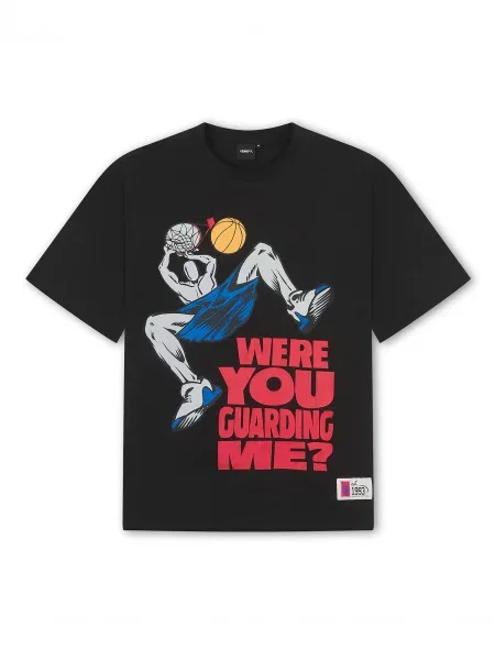 Tricou albastru / gri deschis / roșu negru