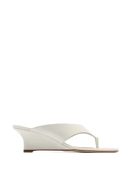 Sandale Stuart Weitzman cu pană alb