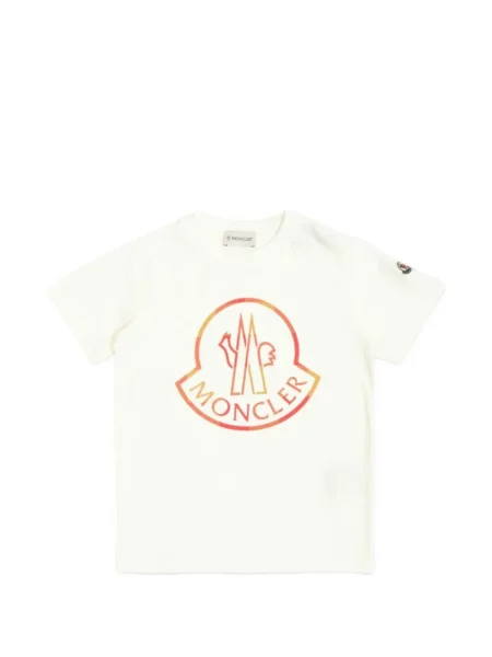 Koszulka dziecięca Moncler Grenoble biała