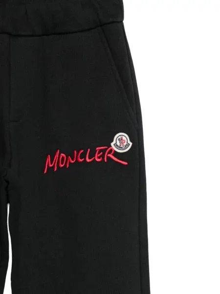 Spodnie dziecięce Moncler Enfant czarne