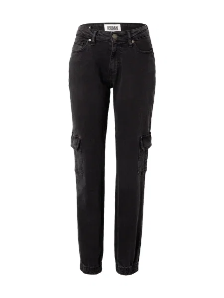 Pantaloni cargo Urban Classics stretch negru