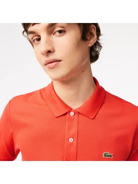 Lacoste Koszulka Polo Light czerwony