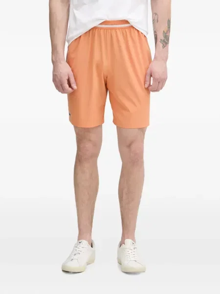 Pantaloni scurți Lacoste portocaliu