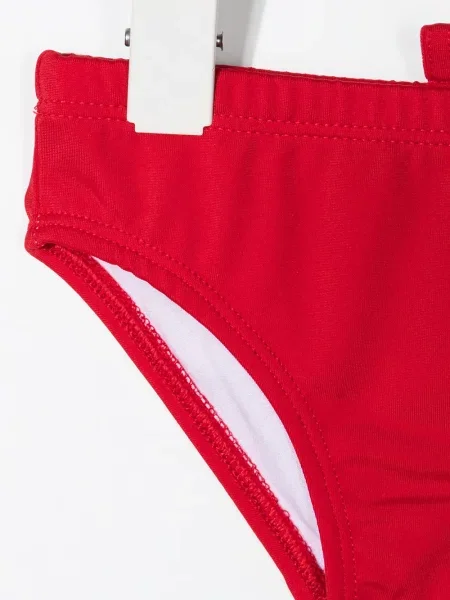 Kąpielówki dziecięce Dsquared2 czerwone