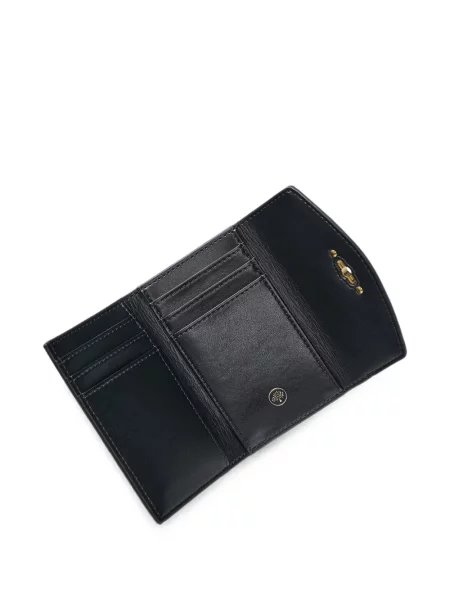 Portofel Mulberry cu model piele de șarpe roșu