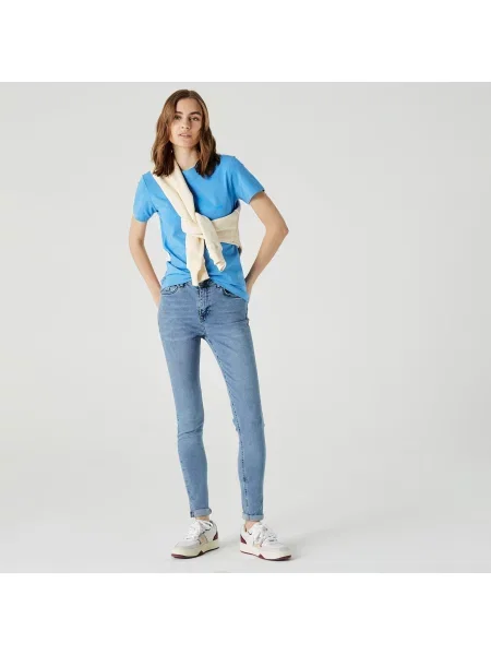 Lacoste футболка блакитна