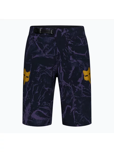 Мъжки шорти за колоездене Fox Racing Ranger Image Print plum виолетово