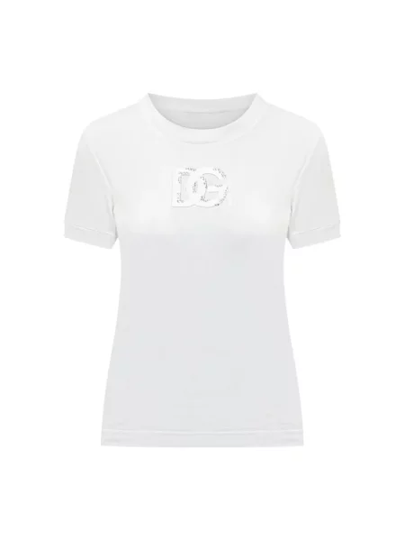 Koszulka Dolce And Gabbana z logo biała