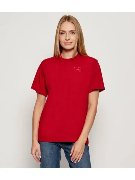 HUGO Tricou Vintage roșu