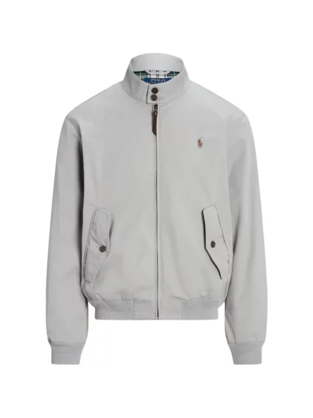 Tricou polo Polo Ralph Lauren cu glugă cu blană cu broderie roșu
