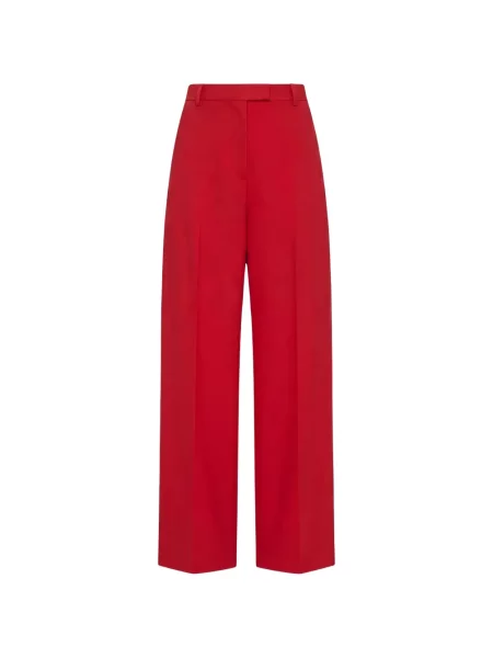 Pantaloni Valentino Garavani roșu